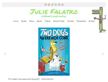 Tablet Screenshot of juliefalatko.com